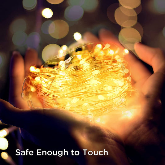 Warm White Fairy Lights Battery Operated